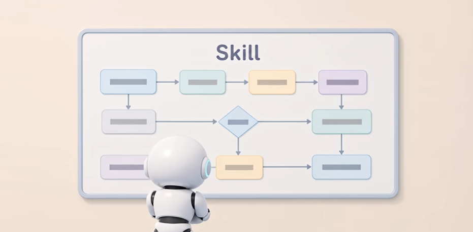 AI 技能流程图